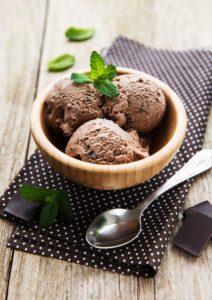 Chocolate ice cream
